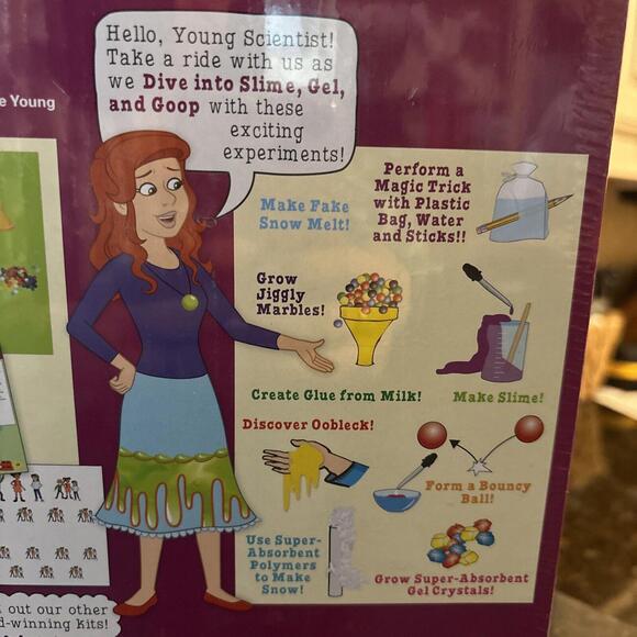 The Magic School Bus Diving Into Slime Gel & Goop Science Kit - New & Sealed - Picture 4 of 4